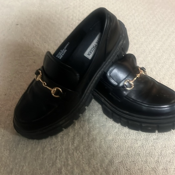 Black Steve Madden loafers size 40 - Picture 6 of 6